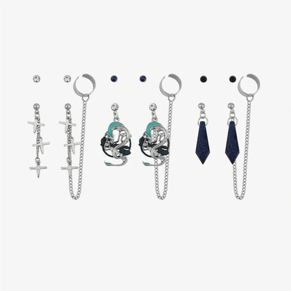 Studio Ghibli‎ Spirited Away Haku Crystal Cuff Earring Set Hot Topic